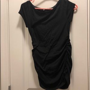 Black maternity shirt